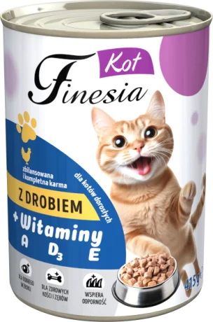 Kot Drób Kawałki 415g