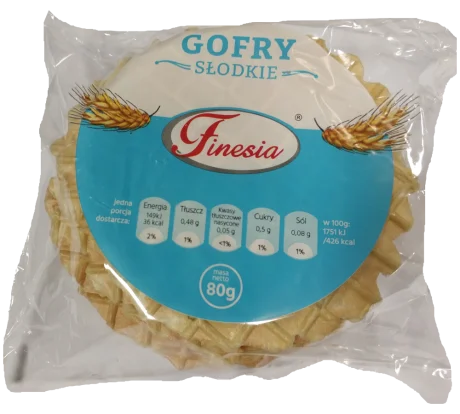Gofry Smakowe Słodkie 80g