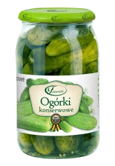 Ogórki Konserwowe 900g